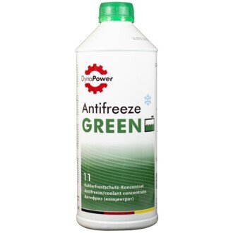Антифриз-концентрат Green G11 зеленый, 1,5л - DYNAPOWER 511160022