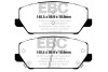 Гальмівні колодки тюнінгові - EBC DP42343R (фото 1)