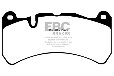 Гальмівні колодки тюнінгові - EBC DP51591NDX