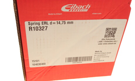 Фото 6 - Пружина подвески EIBACH R10327