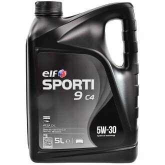 Моторна олива Sporti 9 C4 5W-30, 5 л (214332) - ELF 210596