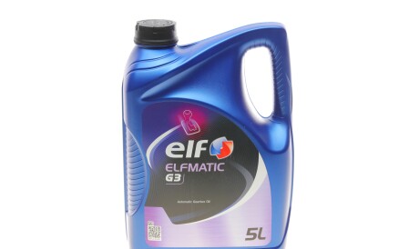 Олива трансмісійна Elfmatic G3 (5 Liter) - (31325627, 0888680503S1, NPNSATMOILS1) ELF 213855 (фото 1)