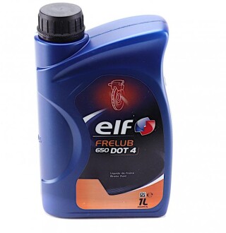 Жидкость тормозная Dot 4, Frelub 650, 1л - ELF 213868