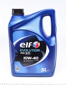 Моторна олива Evolution 700 STI 10W-40, 5 л, (216667) - ELF 214124