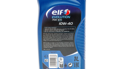 Фото 2 - Моторное масло 5W-40 Special G 5L ELF 214125