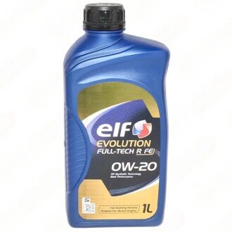 Моторна олива Evolution Full-Tech R FE 0W-20, 1 л - ELF 225622