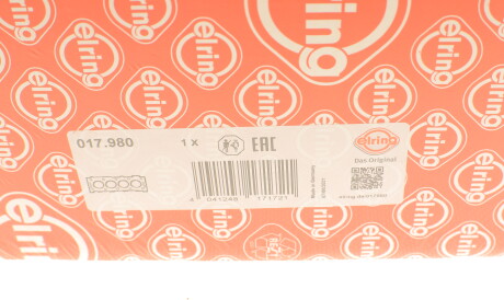 Фото 2 - Прокладка ГБЦ головки блока ELRING 017.980 (017980)