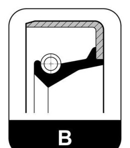 Уплотняющее кольцо, коленчатый вал, Уплотнительное кольцо - (116002173003) ELRING 039.918
