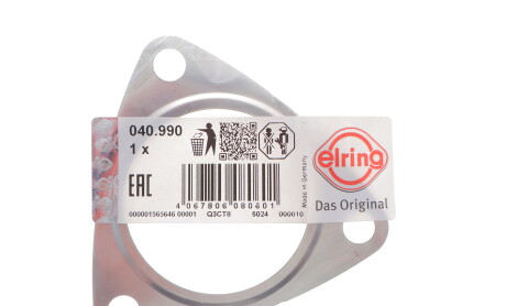 Фото 3 - Прокладка выхлопной системы ELRING 040990