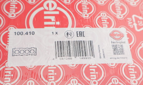 Фото 2 - Прокладка ГБЦ головки блока ELRING 100.410 (100410)