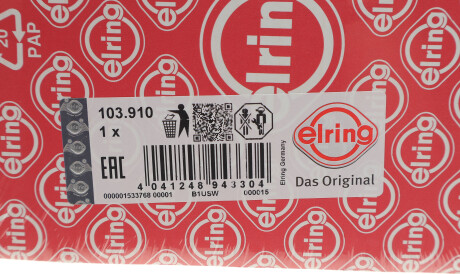 Фото 2 - Автозапчастина ELRING 103.910