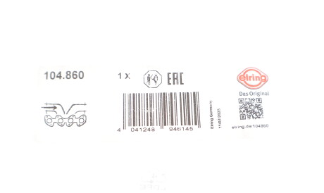 Фото 2 - Автозапчасть ELRING 104.860 (104860)
