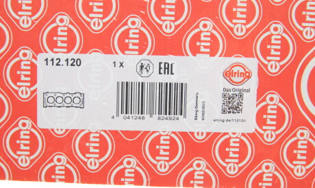 Фото 2 - Прокладка ГБК блока циліндрів ELRING 112120
