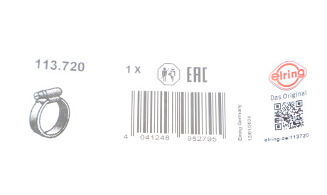 Фото 2 - Автозапчастина ELRING 113.720 (113720)