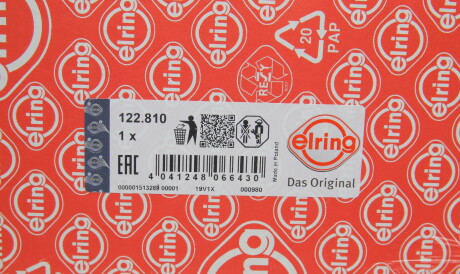 Фото 2 - Прокладка ГБЦ головки блока ELRING 122.810 (122810)