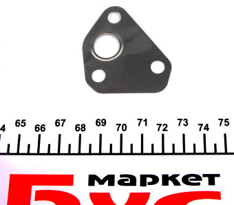 Прокладка клапана EGR AUDI A3, A4 B5, A4 B6, A4 B7, A6 C5, A8 D2, A8 D3, TT SEAT LEON, TOLEDO II SKODA OCTAVIA I, SUPERB I VW BORA, BORA I, GOLF IV, NEW BEETLE, PASSAT B5 1.8-4.2 11.94-03.16 - ELRING 124.050