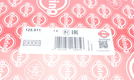 Фото 2 - Прокладка ГБЦ головки блока ELRING 125.911 (125911)