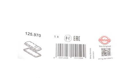 Фото 2 - Прокладка клапанной крышки ELRING 125.970 (125970)