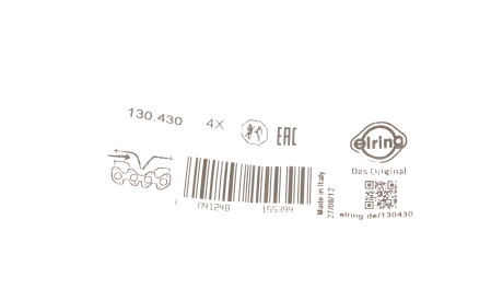 Фото 3 - Прокладка впускного колектора ELRING 130.430 (130430)