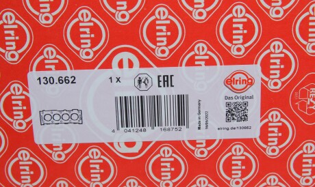 Фото 3 - Прокладка ГБЦ головки блока ELRING 130.662 (130662)