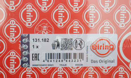 Фото 2 - Прокладка ГБК блока циліндрів ELRING 131.182 (131182)