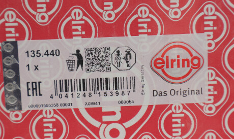 Фото 2 - Прокладка ГБК блока циліндрів ELRING 135.440 (135440)