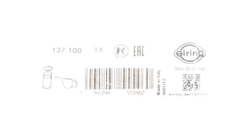 Фото 2 - Прокладка маслянного фильтра ELRING 137.100 (137100)