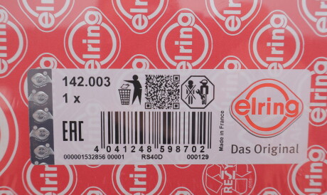 Фото 2 - Прокладка ГБЦ головки блока ELRING 142.003 (142003)