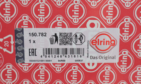 Фото 2 - Прокладка ГБЦ головки блока ELRING 150.782 (150782)