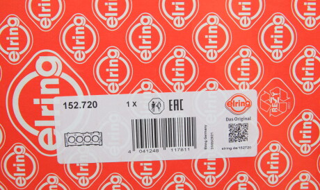 Фото 2 - Прокладка ГБК блока циліндрів ELRING 152.720 (152720)