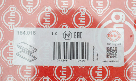 Фото 2 - Прокладка клапанної кришки ELRING 154.016
