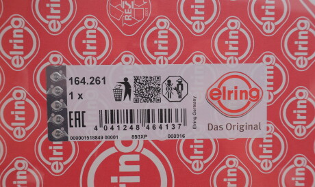 Фото 2 - Прокладка ГБЦ головки блока ELRING 164.261 (164261)