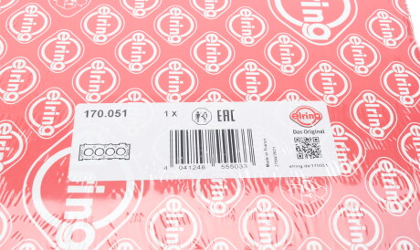 Фото 2 - Прокладка ГБК блока циліндрів ELRING 170.051