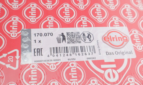 Фото 2 - Прокладка выпускного коллектора ELRING 170.070 (170070)