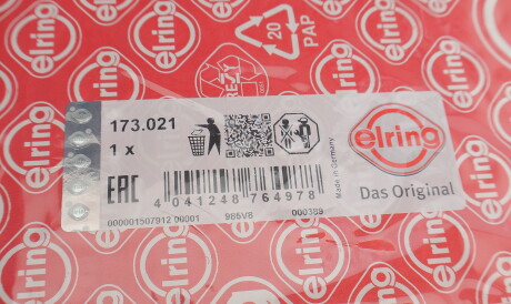 Фото 2 - Прокладка ГБЦ головки блока ELRING 173.021 (173021)