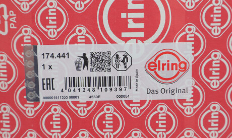 Фото 2 - Прокладка клапанной крышки ELRING 174.441