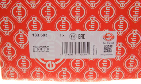 Фото 2 - Прокладка ГБЦ головки блока ELRING 183.583 (183583)