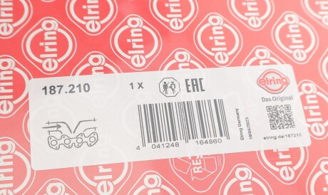 Фото 2 - Прокладка впускного коллектора ELRING 187.210 (187210)