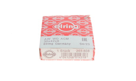Фото 3 - Сальник коленвала ELRING 203.808 (203808)