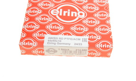 Фото 3 - Сальник коленвала ELRING 214680