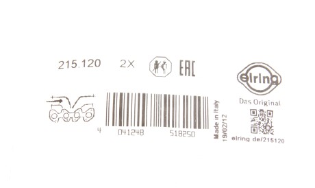 Фото 3 - Прокладка ELRING 215.120 (215120)