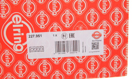 Фото 2 - Прокладка ГБЦ головки блока ELRING 227.951 (227951)