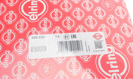 Фото 2 - Прокладка ГБЦ головки блока ELRING 228.532 (228532)