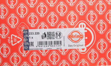 Фото 2 - Прокладка ГБЦ головки блока ELRING 233.220 (233220)