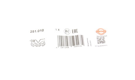 Фото 2 - Прокладка впускного колектора ELRING 251.010 (251010)