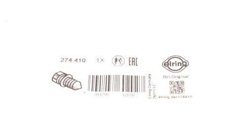 Фото 2 - Пробка масляного піддону ELRING 274.410 (274410)