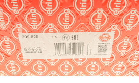 Фото 2 - Прокладка ГБК блока циліндрів ELRING 299.820 (299820)