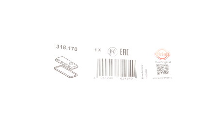 Фото 2 - Прокладка клапанної кришки ELRING 318.170 (318170)