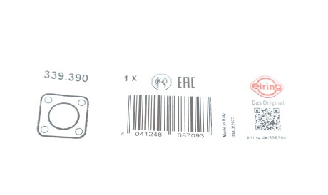 Фото 2 - Прокладка термостату ELRING 339.390 (339390)
