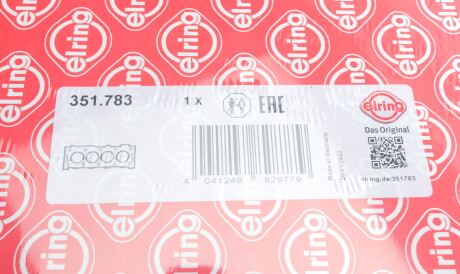 Фото 2 - Прокладка ГБЦ головки блока ELRING 351.783